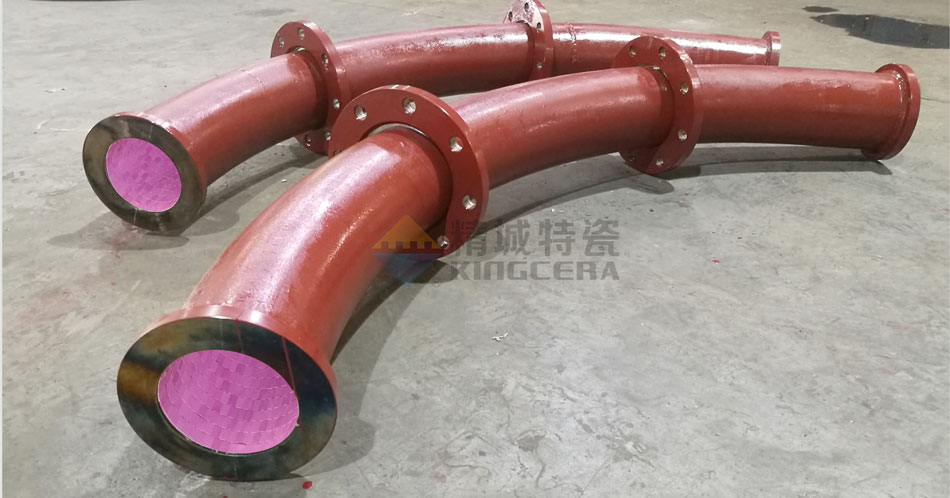 Z6人生就是博特瓷耐磨陶瓷煤粉管道
